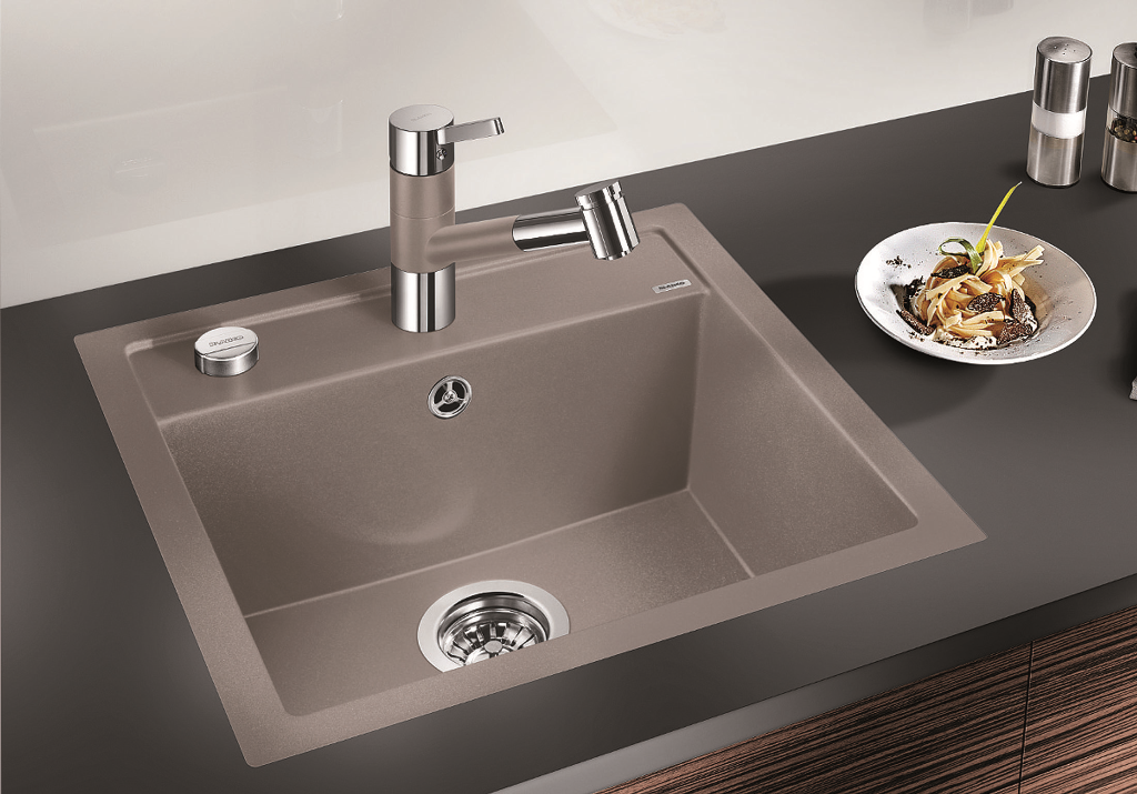 BLANCO DALAGO 6 Küchenspüle Aus Silgranit - XL Becken In Jasmin Für 60cm Unterschränke